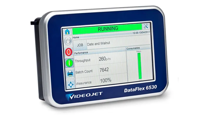 6530,6330 skriver fra Videojet